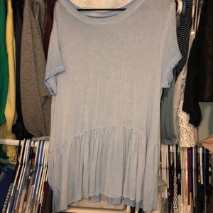 short sleeve tee with cool bottom